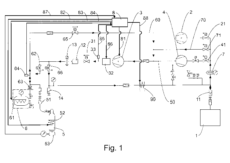 A single figure which represents the drawing illustrating the invention.